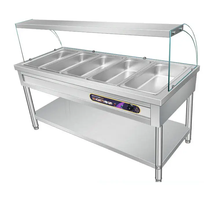 Lyroe OEM Équipement de cuisine pour restaurant Buffet Chauffe-plats électrique Marie