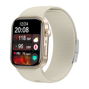 Reloj Inteligente AMOLED S191 con Airbag para la Salud, ECG, Bomba de Aire, Monitor de Presión Arterial, Llamadas de Emergencia <span class=keywords><strong>SOS</strong></span>, Reloj Deportivo Inteligente - Product Image 1