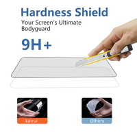 Protection d'écran en verre trempé 9H anti-rayures à colle intégrale effet soie pour iPhone 13 14 15 16 17 18 Pro Max Plus - Vente en gros usine