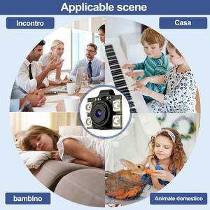 กล้องอเนกประสงค์ HD1080P 2MP CMOS USB ไร้สายขนาดกะทัดรัด พร้อมระบบมองเห็นในเวลากลางคืน H.264/H.265 สำหรับการตรวจสอบหลายสถานการณ์ - Product Image 6