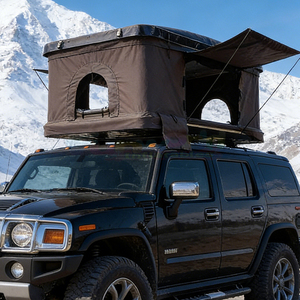 Carpa de techo rígida de aluminio para camping, con capacidad para 3-4 personas, ligera, para camionetas 4x4, de montaje rápido e impermeable. - Product Image 6