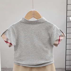 Camiseta Polo de Manga Corta para Niños, Estilo Verano 2026, Prenda Superior Informal a la Moda para Niños - Product Image 2