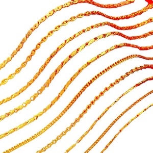 Collana da donna YL con ciondolo a lingotto di ottone a forma di <span class=keywords><strong>pesce</strong></span> Chopin, catena spessa placcata oro, alla moda, dropshipping - Product Image 5