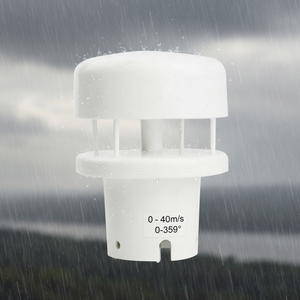 Veinasa-CXS02B เครื่องวัดความเร็วลมอัลตราโซนิก RS485สถานีอากาศกลางแจ้งขนาดกะทัดรัดขนาดเล็กสำหรับเซ็นเซอร์ทิศทางลมและความเร็ว - Product Image 2