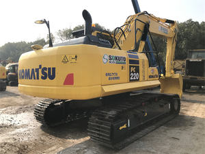 Komatsu รถขุด Pc220-8มือสองรถขุดตีนตะขาบ22ตัน Komatsu Pc220-8mo Pc220มือสองได้รับการรับรองโดย EPA และ CE - Product Image 5