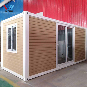 Cabaña <span class=keywords><strong>de</strong></span> Acero Prefabricada Móvil, Económica y Lista para Usar, Mini Casa Contenedor Prefabricada con Baño, Cocina e Inodoro - Product Image 1