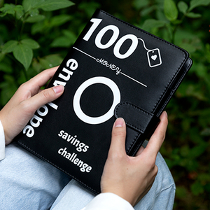 Libreta Minimalista para el Reto de Ahorro de 100 Días, Planificador de Presupuesto para el Control Diario del Dinero, Libreta de Control Financiero - Product Image 1