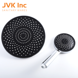 2025 nouveau Kit de pommeau de douche de galvanoplastie chromée à Phase unique 10 pouces pluie ABS plafond supérieur pommeau de douche pour hôtel - Product Image 1