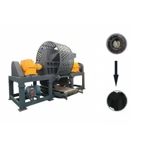 Automatic Car Tire Recycling Machine Tire Shredding Machine Tyre Recycle Line