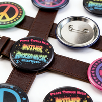 Badges ronds personnalisés en étain avec logo, cadeaux promotionnels pour vêtements, sacs, chapeaux, accessoires vestimentaires, vente en gros, OEM, faible MOQ