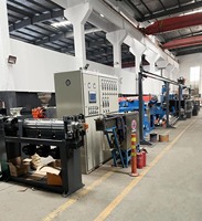Machine d'extrusion de PVC et de revêtement de câbles électriques, ligne de production de câbles pour machine de fabrication de câbles