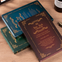 Dictionnaire relié en cuir imprimé en 4 couleurs, papier sans bois, écologique, personnalisé pour les cadeaux de bienvenue et les écoles