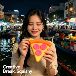 Juguete Sensorial Elástico Blandito de Pizza al por Mayor, Caja Sorpresa, Juguete Suave <span class=keywords><strong>para</strong></span> la Piel <span class=keywords><strong>para</strong></span> Alivio Diario de la <span class=keywords><strong>Ansiedad</strong></span> en Mujeres, Gadget Relajante <span class=keywords><strong>para</strong></span> Jugar - Product Image 1