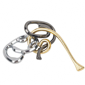 Bolt <span class=keywords><strong>Puzzle</strong></span> <span class=keywords><strong>iQ</strong></span> <span class=keywords><strong>Pro</strong></span> โลหะอัจฉริยะ, เกมปริศนาหยอกเย้า <span class=keywords><strong>IQ</strong></span> ใจปริศนาลวดโลหะสำหรับเด็กและผู้ใหญ่ - Product Image 6