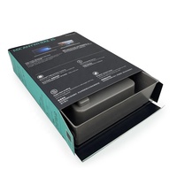 Boîte de papier magnétique à rabat d'impression OEM avec fenêtre Emballage électronique Boîte d'emballage pour souris d'accessoires informatiques