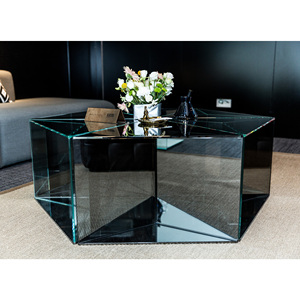 <span class=keywords><strong>Table</strong></span> basse en <span class=keywords><strong>verre</strong></span> d'art de conception moderne meubles de maison <span class=keywords><strong>table</strong></span> à thé en <span class=keywords><strong>verre</strong></span> trempé de sécurité transparente de <span class=keywords><strong>salon</strong></span> - Product Image 3