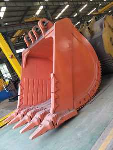 MONDE escavatore pezzo di ricambio HARDOX secchio da roccia resistente secchio da miniera per PC/SK/EX/<span class=keywords><strong>SH</strong></span>/SANY200 210 215 205 - Product Image 2