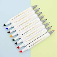 STA Vente en gros Marqueurs à alcool Stylo Marqueurs à pinceau à double pointe Lot de 24 pièces Couleurs Marqueurs tactiles Stylos pour dessin