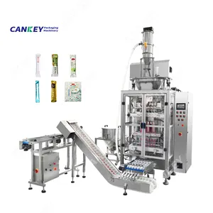 Cankey Multi Lane Packaging Vitamin Stick Pack Máquina de envasado de proteínas en polvo