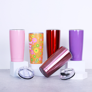 Wholesale <b>20</b> <b>oz</b> Painting 304 Stainless Steel Vacuum Insulated Car Tumbler Double Wall Travel Coffee <b>Mug</b> With Leak-proof Lid - Product Image 1