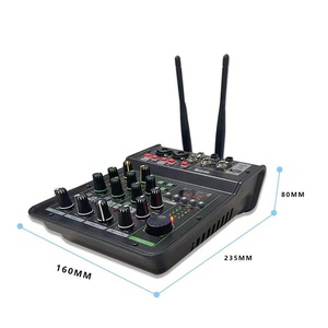 Bộ Khuếch Đại Công Suất Tích Hợp Bộ Trộn Âm Thanh 4 Kênh Bộ Khuếch Đại Âm Thanh Công Suất Phù Hợp Với Bộ Trộn Âm Thanh Cho Người Bán Buôn - Product Image 2