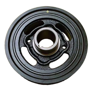 Sasis harmonik Balancer mobil Performa bagus suku cadang mesin otomotif Puli poros engkol untuk FORTUNER OEM 13470-31010 - Product Image 5