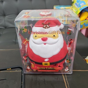 Caja Sorpresa Navideña Jumbo con Temática de Santa Claus, Cubo de Peluche, Juguetes Antiestrés, Set de Regalo al por Mayor - Product Image 1