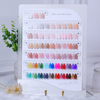 BORN PRETTY Nuancier professionnel de vernis gel UV 6/12/42 couleurs pour salon
