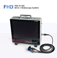 Système d'endoscopie chirurgicale compacte électrique haute précision FHD, étanche IPX8, écran 15 pouces - Appareils médicaux pour l'endoscopie ORL
