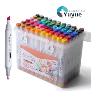 Marqueurs d'art à double pointe à base d'alcool, ensemble <span class=keywords><strong>de</strong></span> marqueurs <span class=keywords><strong>de</strong></span> <span class=keywords><strong>dessin</strong></span> pour enfants pour la coloration <span class=keywords><strong>et</strong></span> l'illustration - Product Image 1