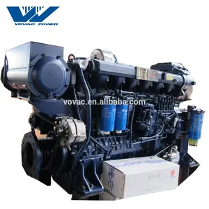 Motor elétrico, refrigerado à água 350hp 400hp 450hp 500hp 550hp weichai motor diesel marinho