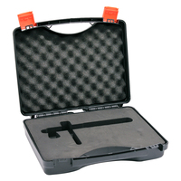 Boîtier en plastique moulé par injection en PP haute résistance, léger, durable, surface mate, avec rembourrage en mousse pour le rangement d'outils, OEM