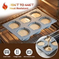 Moule à gâteau en silicone SILIKOLOVE Factory, 6 cavités, forme capibara, pour mousse, LFGB Platinum, antiadhésif, sans BPA, qualité alimentaire