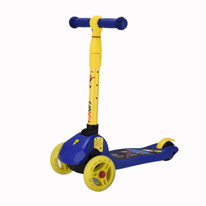 Mode avant citron vert jaune 3 roues enfants Scooter réglable Durable léger Kick Scooter pour les moments de plaisir en plein air - Product Image 2