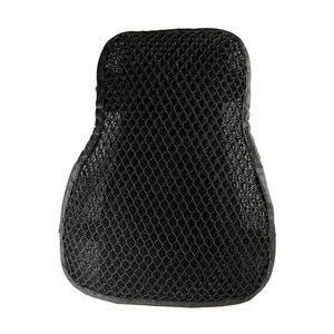 Housse de siège pour scooter électrique, noire, double couche, maille 3D respirante, imperméable, pour l'été - Product Image 1