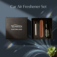 Diffuseur d'air frais pour voiture en alliage de zinc de qualité supérieure, libération passive de parfum, style clip pour grille d'aération de tableau de bord automobile