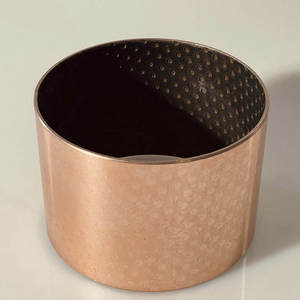 Boulon composite POM autolubrifiant SF2 en bronze fritté avec support en acier étamé, rainure à huile, ID 18 75mm pour machine à laver - Product Image 1