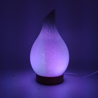 Mini Diffuseur d'Arômes Électrique Portable en Verre 3D à Ultrasons, USB, pour Bureau, Rafraîchisseur d'Air Domestique et Hôtelier Toutes Saisons
