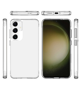 Pour Samsung Galaxy S24 S23 S22 <span class=keywords><strong>S21</strong></span> S20 S10 ULTRA <span class=keywords><strong>Pro</strong></span> Plus S21FE FE 5G étui antichoc couverture transparente dur PC étui de téléphone portable - Product Image 1