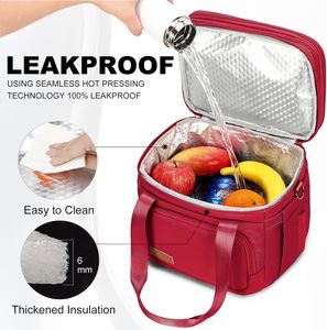 Sac isotherme de pique-nique imperméable à grande capacité, échantillon gratuit, boîte à lunch avec bloc de glace - Product Image 6