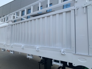 Semirremolque de Carga de Acero de 3 Ejes de Alto Rendimiento - Nuevo Sistema Eléctrico de 24V con Suspensión Reforzada Certificada ISO, 30000 kg - Product Image 2