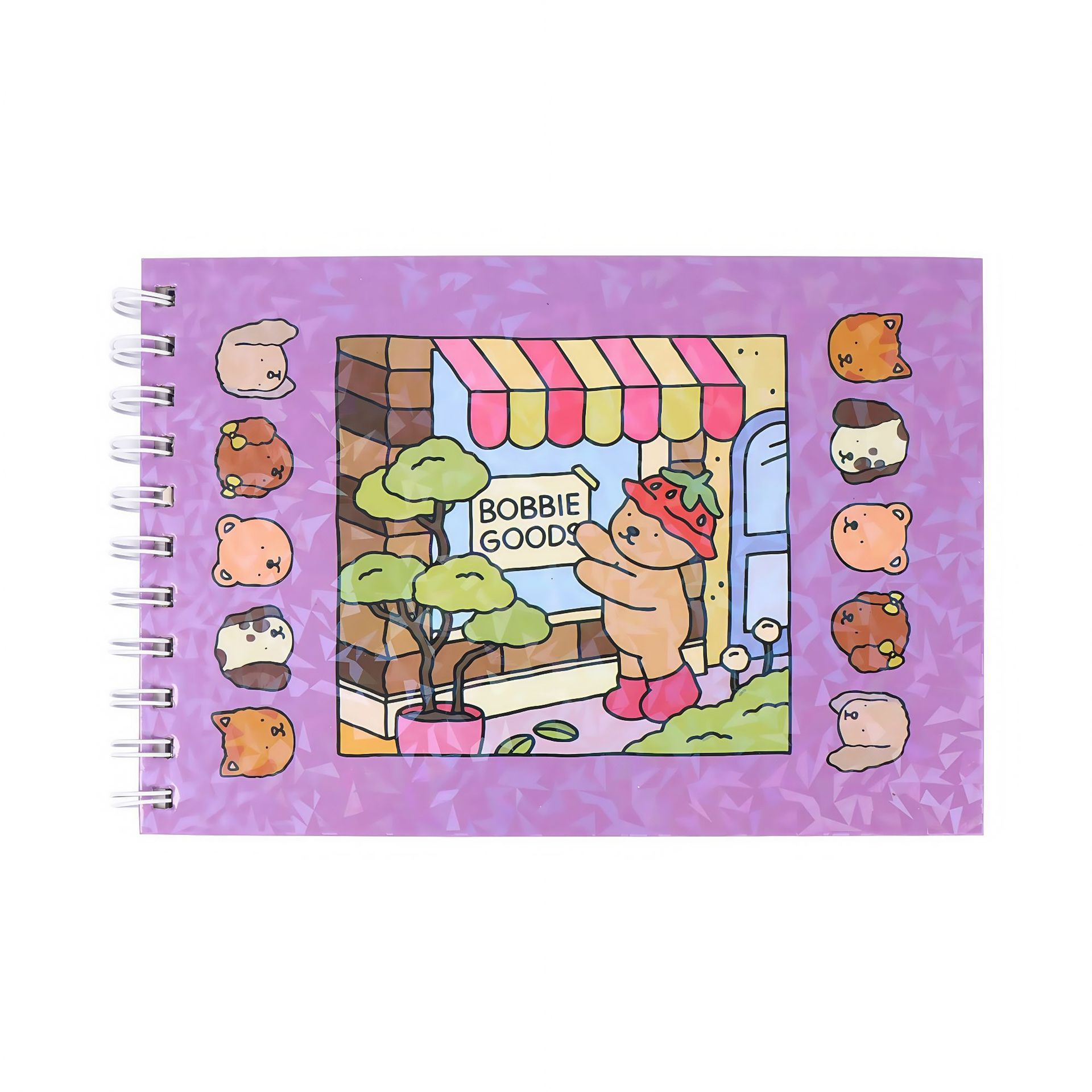 Livre d'images violet