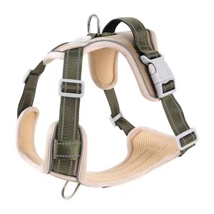 <b>Pet</b> Dog Chest Strap Traction Rope Vest Large Dog Adjustable Chest Strap Reflective Explosion Proof Traction Rope - Product Image 1