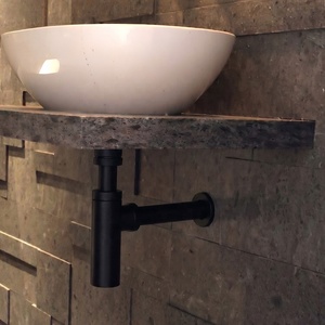 En gros, <span class=keywords><strong>Siphon</strong></span> de vidage pop-up en laiton poli 4 pouces, Ensemble de vidage moderne anti-corrosion pour lavabo et baignoire de cuisine - Product Image 3