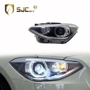 Fari anteriori a LED SJC per BMW Serie 1 <span class=keywords><strong>F20</strong></span> (12-14) <span class=keywords><strong>116i</strong></span> 118i 120i, sistema di illuminazione auto 12V, Plug and Play, alta qualità - Product Image 1