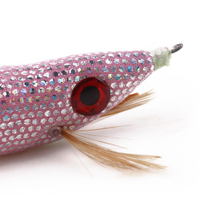 3.5 # g gewickelt Fluorescent <span class=keywords><strong>Luminous</strong></span> tintenfisch jig locken hartplastik köder - Product Image 2