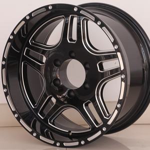 Jy 4*4 Tiefbett-Mehrspeichen-Design Auto-Aluminiumfelgen 17 18 20 Zoll Offroad-LKW-Leichtmetallräder - Product Image 1