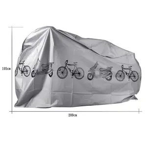 190吨重型自行车罩防水防紫外线透气自行车罩，用于山地车，带收纳袋的公路自行车