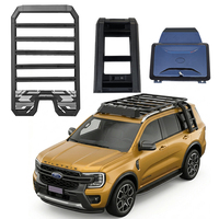 Accessoires de voiture de haute qualité, barres de toit, plateforme de toit, échelle latérale, boîte latérale pour Ford Everest 2023+