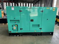 Groupe électrogène diesel 50 kVA 40 kW à châssis ouvert, type silencieux, générateur électrique diesel silencieux pour usage industriel et minier